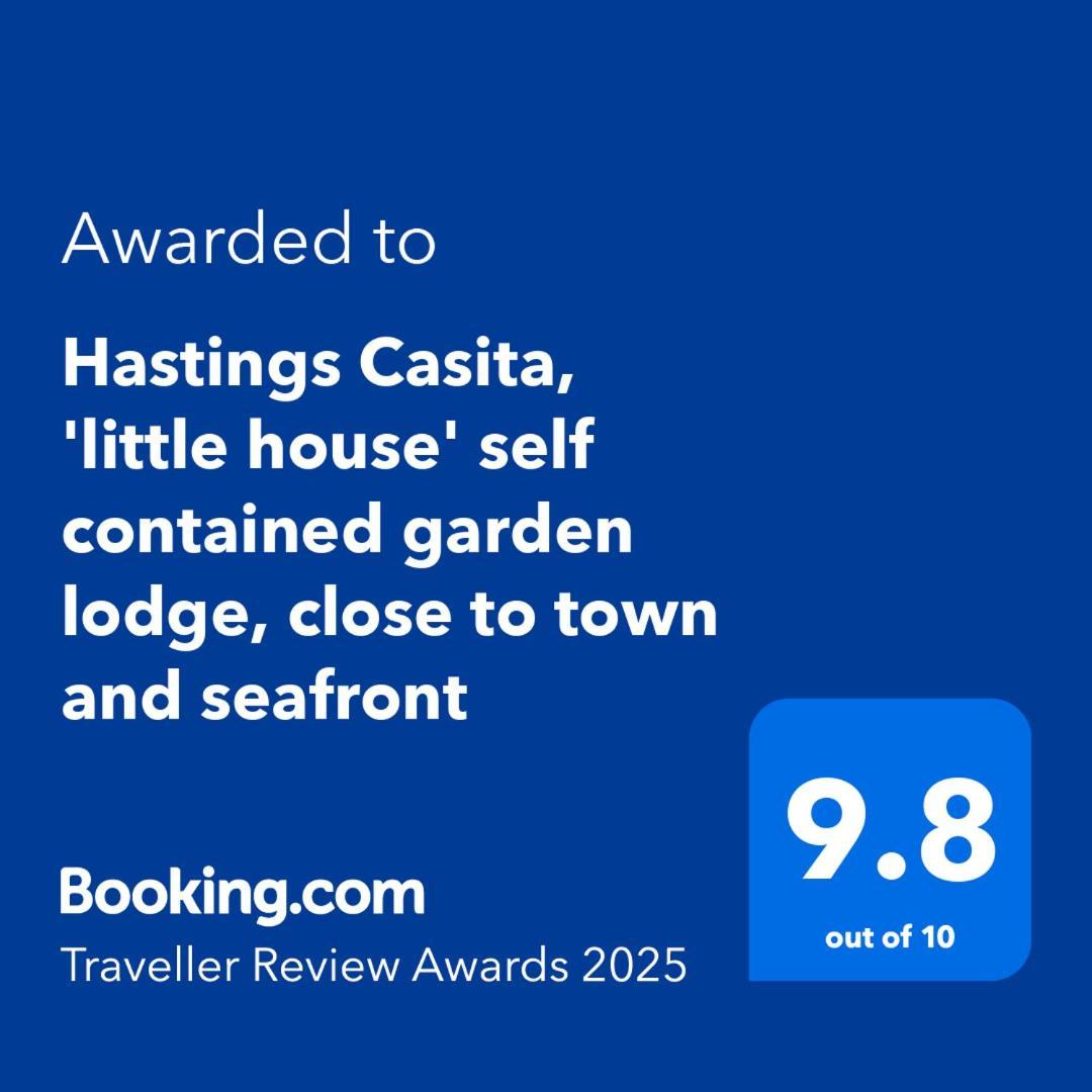 Hastings Casita, 'Little House' Self Contained Garden Lodge, Close To Town And Seafront Eksteriør bilde